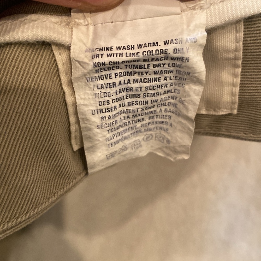 GAP LOOSE FIT KHAKI PANTS! Size 12L - Picture 8 of 11